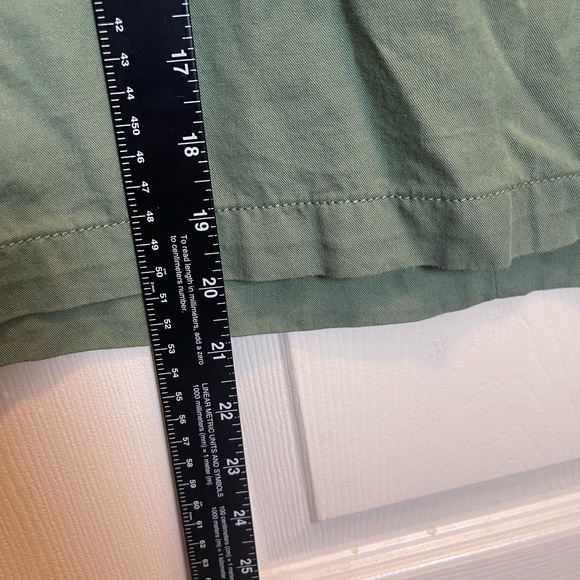 J Crew Belted A Line Twill Skirt Size 6 - Picture 8 of 11